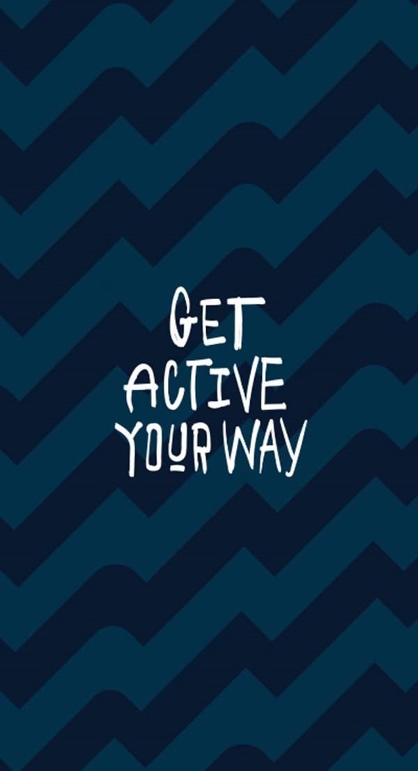 Get Active Your Way Side image - Pattern